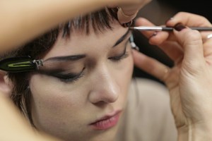Backstage at Jean Paul Gaultier Couture Spring 2016