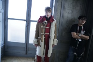 Backstage at Sacai Men's RTW 2016
