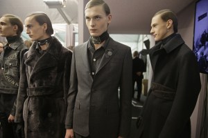 Backstage at Louis Vuitton Men's RTW Fall 2016