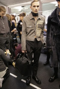 Backstage at Louis Vuitton Men's RTW Fall 2016