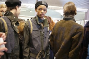 Backstage at Louis Vuitton Men's RTW Fall 2016