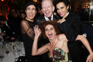 Blanca Li, Jean Paul Gaulter, Farida Khelfa and Victoria Abril