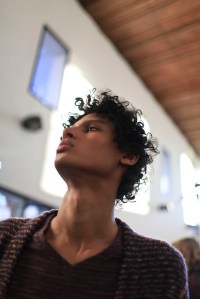 Backstage at Missoni Men's Fall 2016