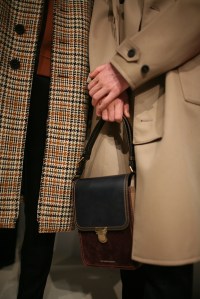 Backstage at Burberry Men's Fall 2016
