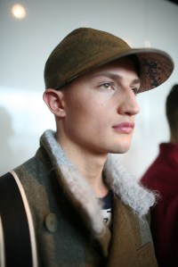 Backstage at Christopher Raeburn Men's Fall 2016