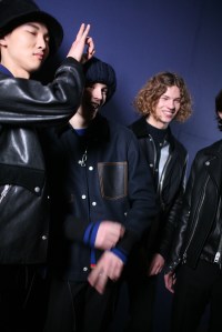 Backstage at Coach Men's Fall 2016