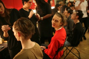 Backstage at JW Anderson Men's Fall 2016