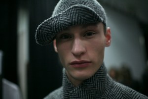 Backstage at Lucio Vanotti Men's Fall 2016