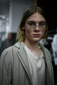 Backstage at Lucio Vanotti Men's Fall 2016