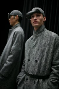 Backstage at Lucio Vanotti Men's Fall 2016
