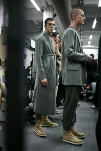 Backstage at Lucio Vanotti Men's Fall 2016