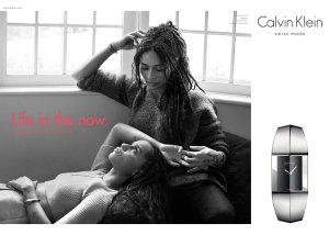 A visual from Calvin Klein's global ad campaign.