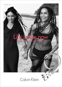 A visual from Calvin Klein's global ad campaign.