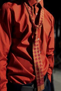 Backstage at Canali Men's Fall 2016