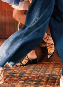 A visual from the Chloe spring '16 ad campaign.