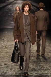 A look from Corneliani's fall '16 collection.