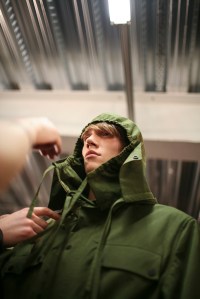 Backstage at Craig Green Men's Fall 2016
