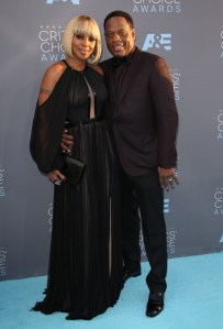 Mary J Blige and Kendu Isaacs 21st Annual Critics' Choice Awards, Arrivals, Los Angeles, America - 17 Jan 2016