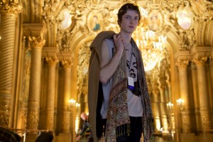 Backstage at Dries Van Noten Men's Fall 2016