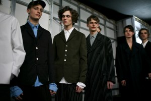 Backstage at Marni Men's Fall 2016