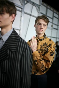 Backstage at Marni Men's Fall 2016