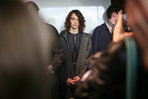 Backstage at E. Tautz Men's Fall 2016