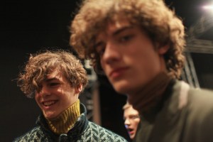 Backstage at Etro Men's Fall 2016