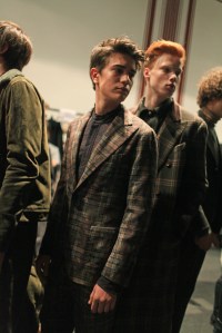 Backstage at Etro Men's Fall 2016