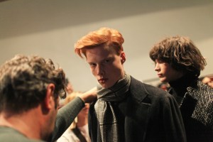 Backstage at Etro Men's Fall 2016