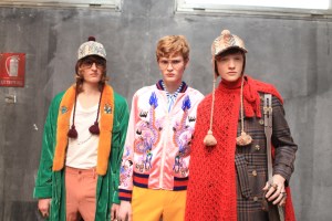 Backstage at Gucci Men's RTW Fall 2016