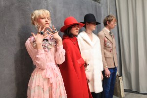 Backstage at Gucci Men's RTW Fall 2016