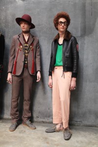Backstage at Gucci Men's RTW Fall 2016