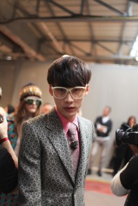 Backstage at Gucci Men's RTW Fall 2016
