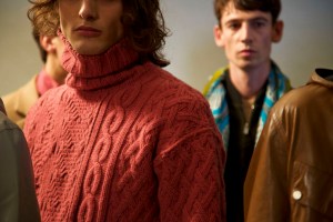 Backstage at Hermès Men's Fall 2016