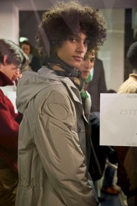 Backstage at Hermès Men's Fall 2016