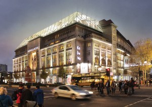 KaDeWe exterior mock-up