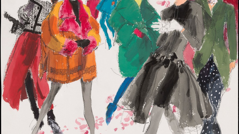 A sketch from Kenneth-Paul on display at the Boston Museum.