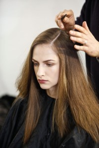 Backstage at Alexis Mabille Spring 2016 Couture