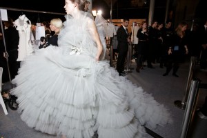 Backstage at Giambattista Valli Spring 2016 Couture
