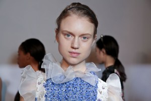 Backstage at Giambattista Valli Spring 2016 Couture