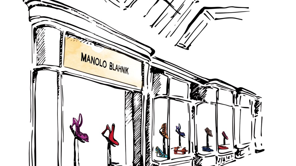 Manolo Blahnik boutique
