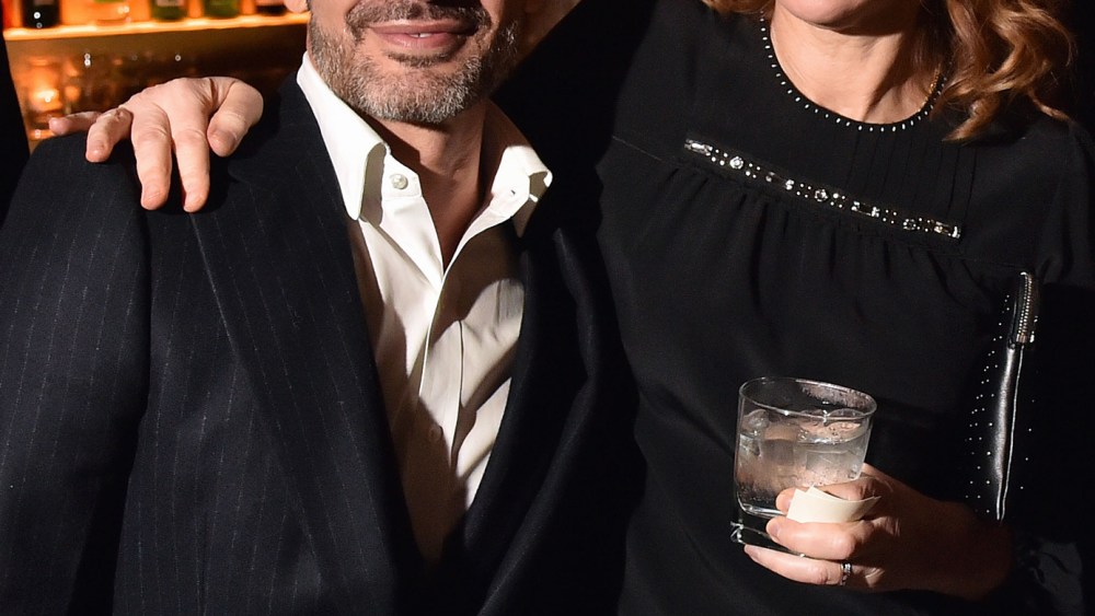 Marc Jacobs and Sandra Bernhard at Launch of Marc Jacobs: Velvet Noir, New York, America - 18 Jan 2016