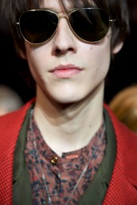 Backstage at Paul Smith Men's Fall 2016