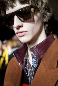 Backstage at Paul Smith Men's Fall 2016