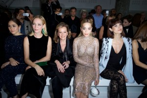 Front Row at Ralph & Russo Couture Spring 2016