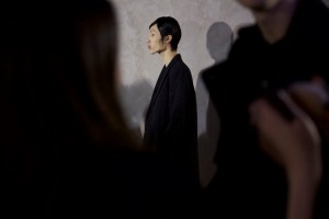Backstage at Rick Owens Men's Fall 2016