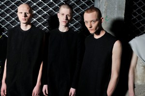 Backstage at Rick Owens Men's Fall 2016