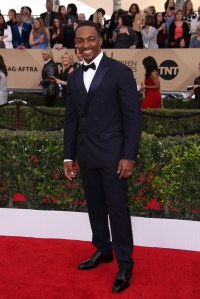 Anthony Mackie 2016 sag red carpet