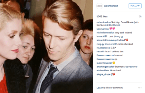 @erdemlondon on David Bowie death