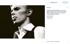 @officialberardi on David Bowie death